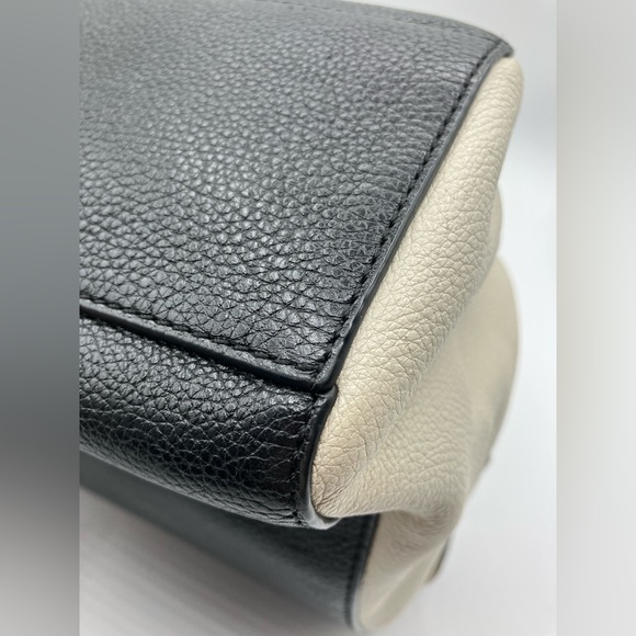 Kate Spade Wesley Place Laurel Black & White Satchel Bag - Picture 13 of 14